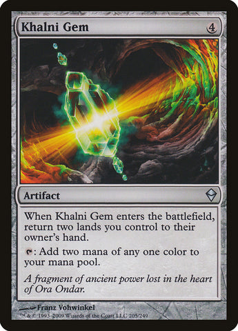Khalni Gem [Zendikar] (ZEN 205)