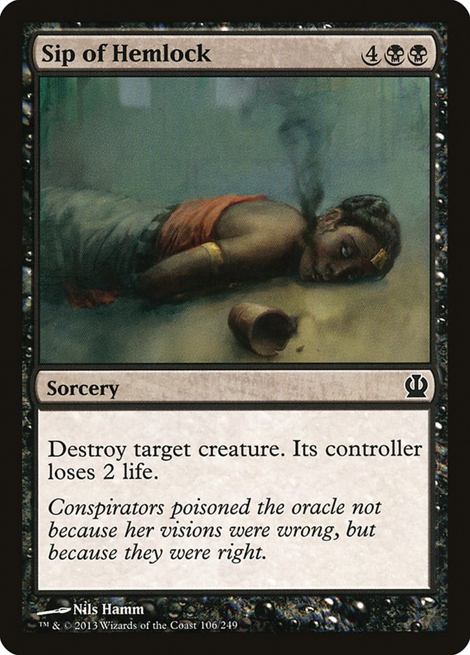 Sip of Hemlock [Theros] (THS 106)