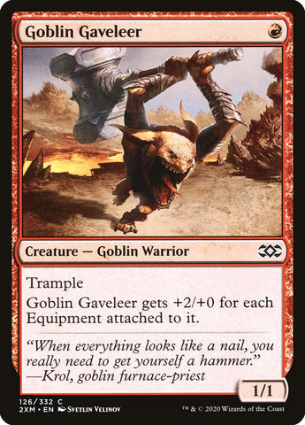 Goblin Gaveleer [Double Masters] (2XM 126)