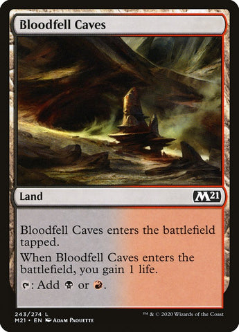Bloodfell Caves [Core Set 2021] (M21 243)