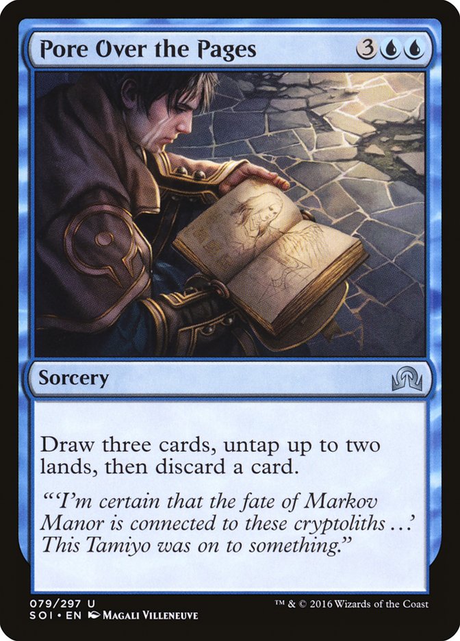Pore Over the Pages [Shadows over Innistrad] (SOI 79)