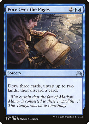 Pore Over the Pages [Shadows over Innistrad] (SOI 79)