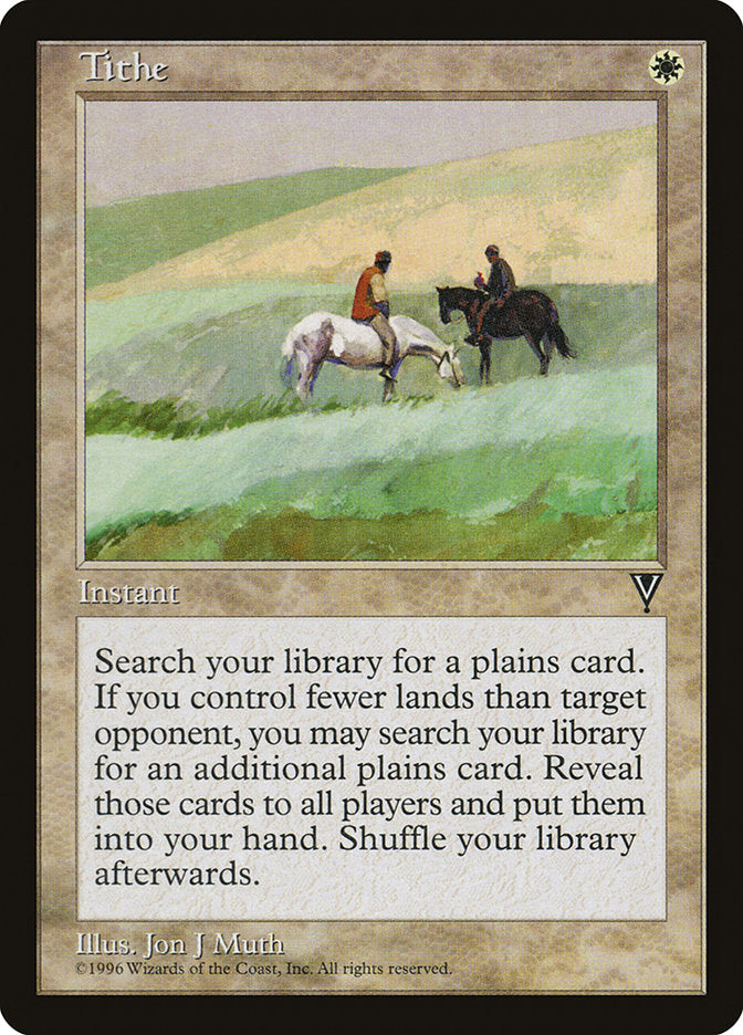 Tithe [Visions] (VIS 23)