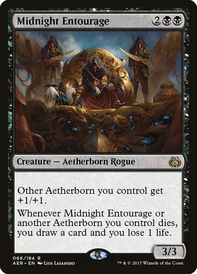 Midnight Entourage [Aether Revolt] (AER 66)