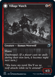 Village Watch // Village Reavers [Innistrad: Double Feature] (DBL 165)