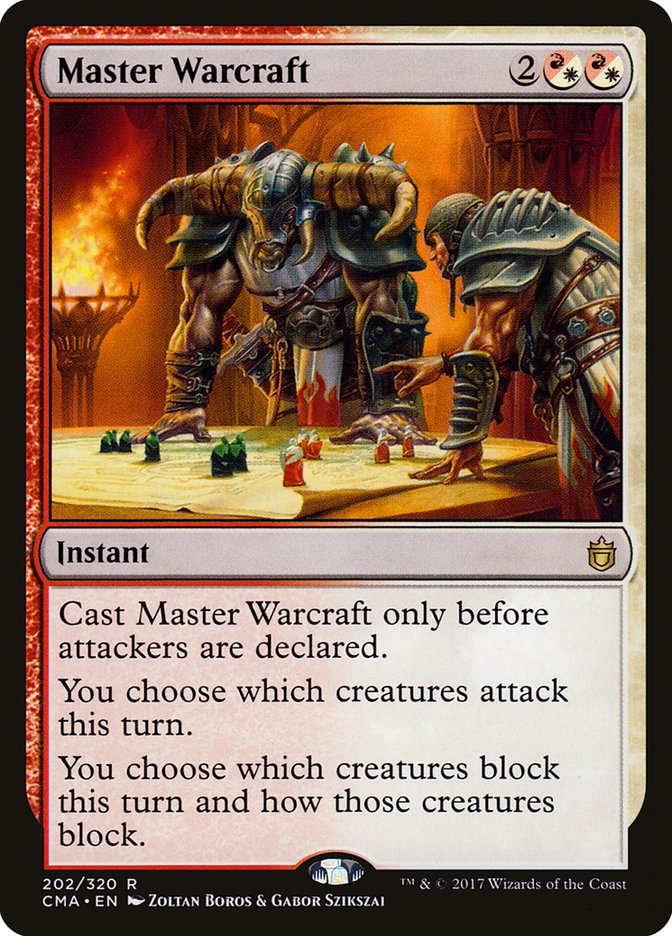 Master Warcraft [Commander Anthology] (CMA 202)