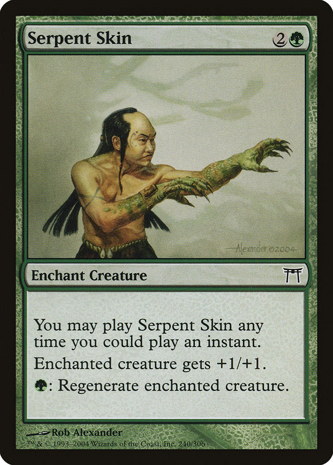 Serpent Skin [Champions of Kamigawa] (CHK 240)