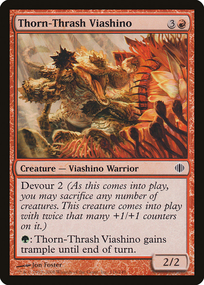 Thorn-Thrash Viashino [Shards of Alara] (ALA 116)