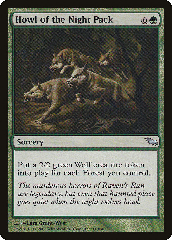 Howl of the Night Pack [Shadowmoor] (SHM 119)
