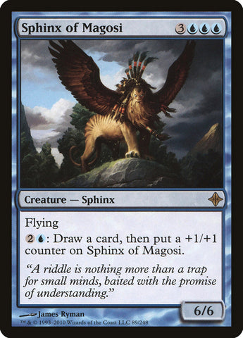 Sphinx of Magosi [Rise of the Eldrazi] (ROE 89)