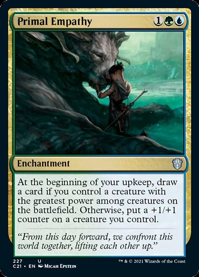 Primal Empathy [Commander 2021] (C21 227)