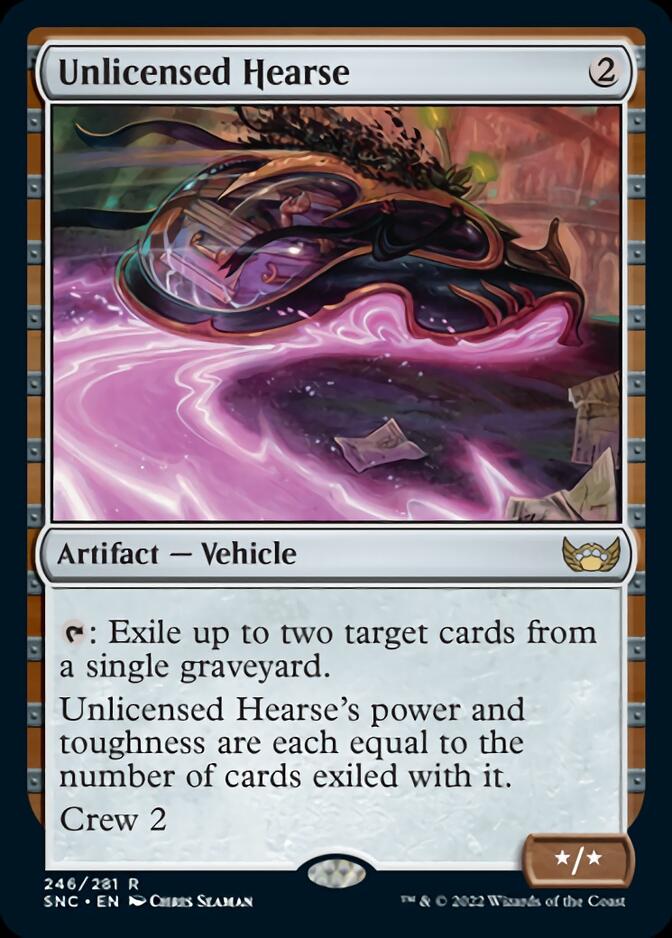 Unlicensed Hearse [Streets of New Capenna] (SNC 246)