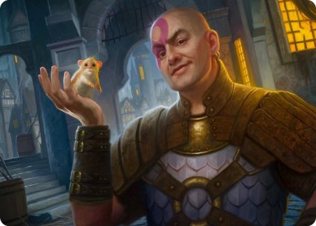 Minsc, Beloved Ranger Art Card [Dungeons & Dragons: Adventures in the Forgotten Realms Art Series] (AAFR 33)