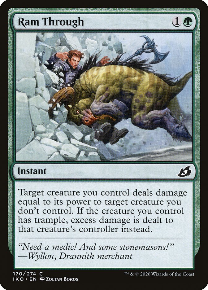 Ram Through [Ikoria: Lair of Behemoths] (IKO 170)