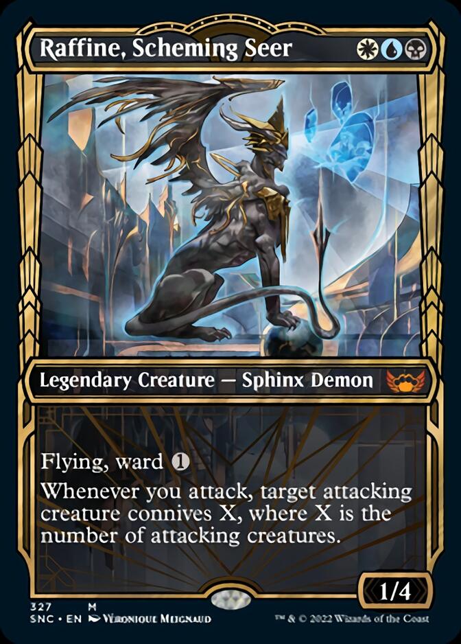 Raffine, Scheming Seer (Showcase Golden Age) [Streets of New Capenna] (SNC 327)