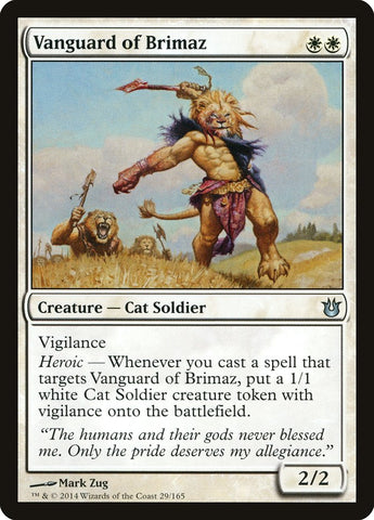 Vanguard of Brimaz [Born of the Gods] (BNG 29)