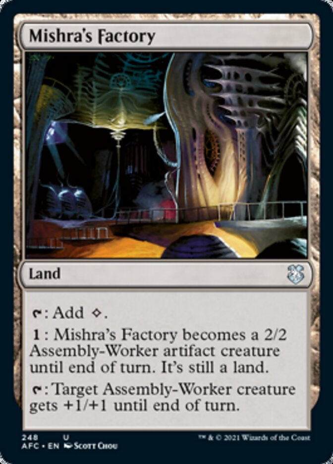 Mishra's Factory [Dungeons & Dragons: Adventures in the Forgotten Realms Commander] (AFC 248)