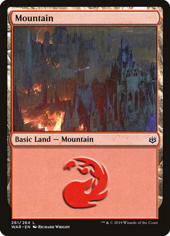 Mountain (#261) [War of the Spark] (WAR 261)