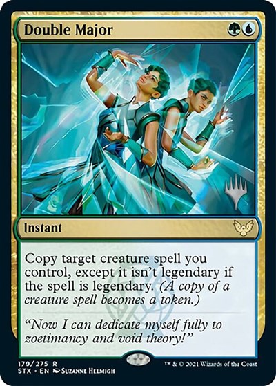Double Major (Promo Pack) [Strixhaven: School of Mages Promos] (PSTX 179)