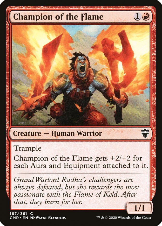 Champion of the Flame [Commander Legends] (CMR 167)