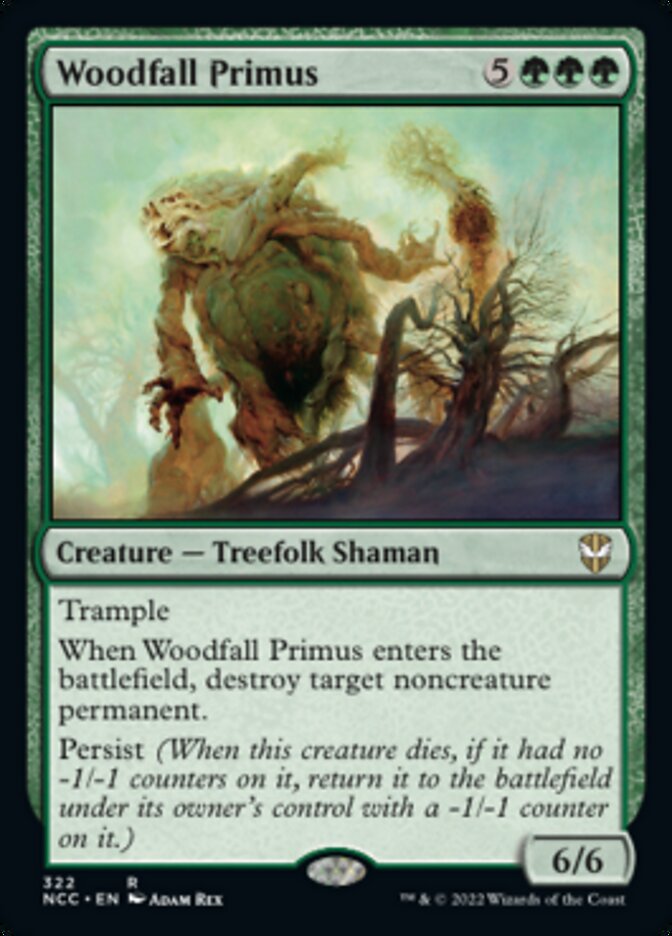 Woodfall Primus [Streets of New Capenna Commander] (NCC 322)