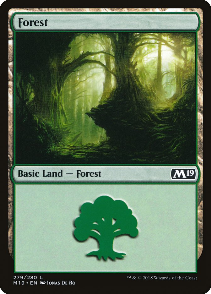 Forest (#279) [Core Set 2019] (M19 279)