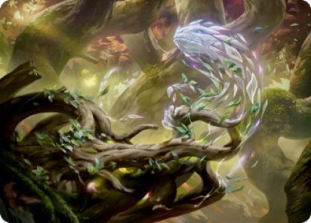 Emergent Sequence Art Card [Strixhaven: School of Mages Art Series] (ASTX 17)