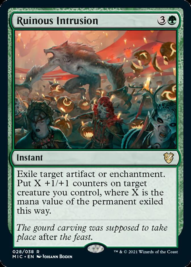 Ruinous Intrusion [Innistrad: Midnight Hunt Commander] (MIC 28)
