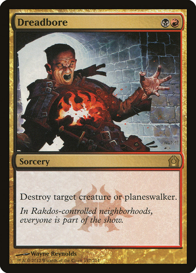 Dreadbore [Return to Ravnica] (RTR 157)