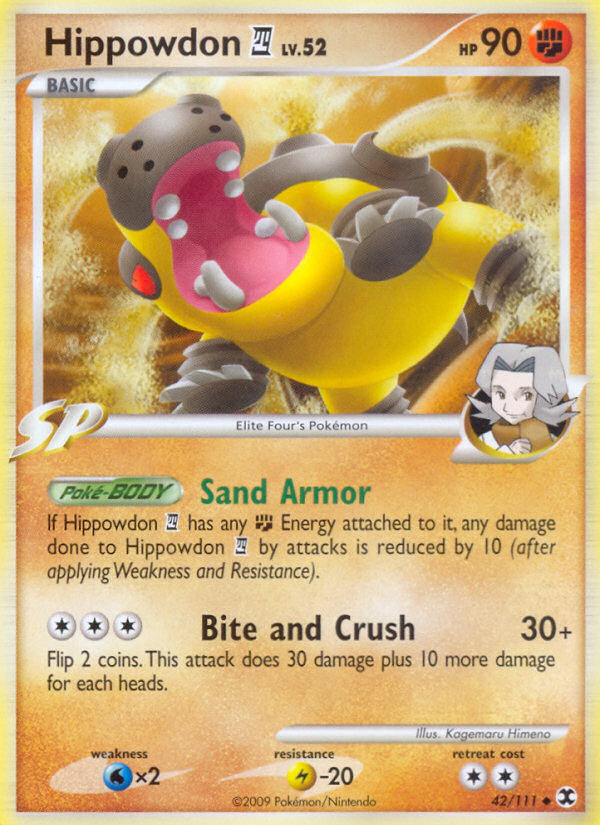 Hippowdon 4 (42/111) [Rising Rivals]