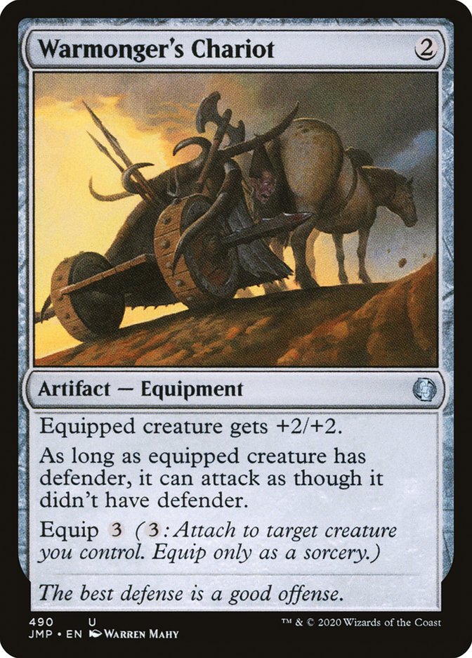 Warmonger's Chariot [Jumpstart] (JMP 490)