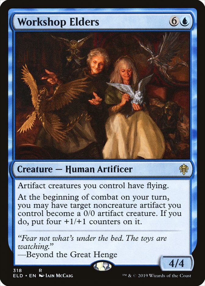 Workshop Elders [Throne of Eldraine] (ELD 318)