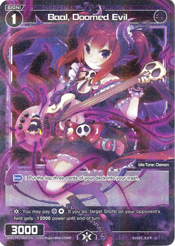 Baal, Doomed Evil (Parallel Foil) (WXDi-P01-080P) [Glowing Diva]
