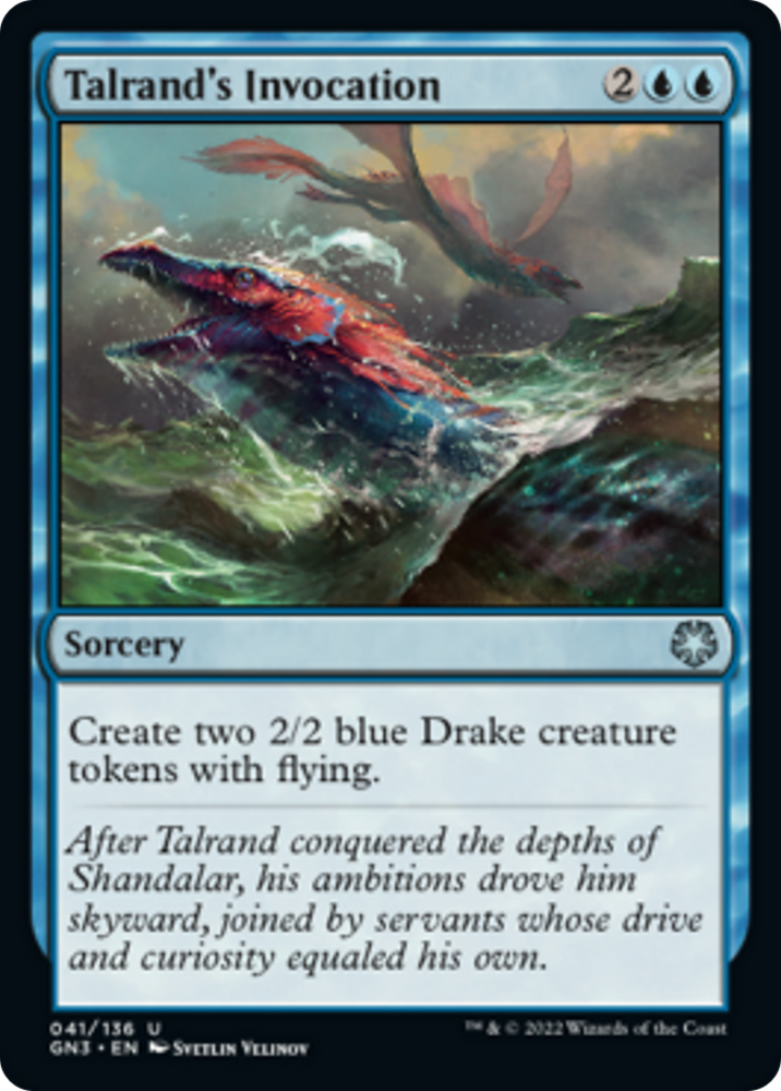 Talrand's Invocation [Game Night 2022]