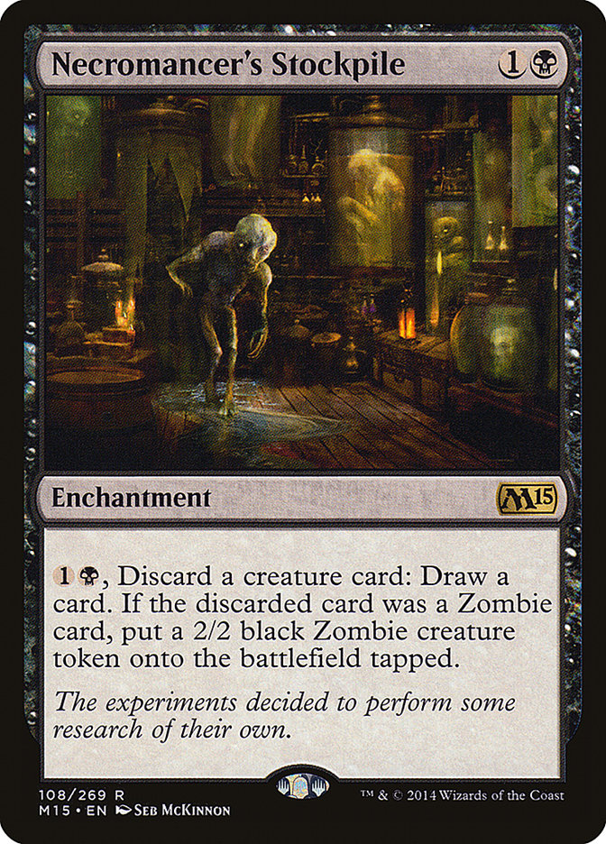 Necromancer's Stockpile [Magic 2015] (M15 108)