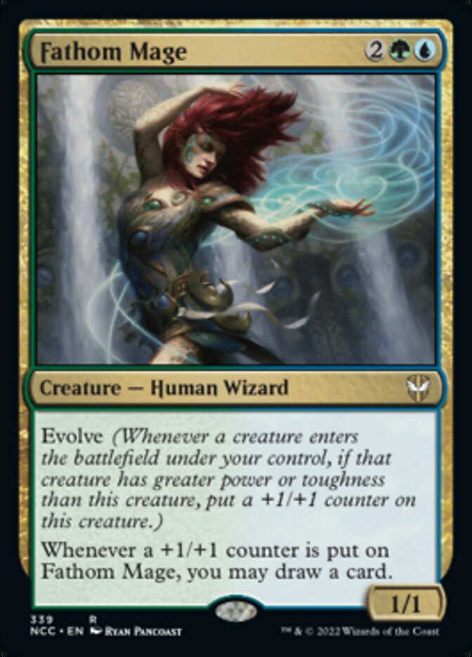 Fathom Mage [Streets of New Capenna Commander] (NCC 339)