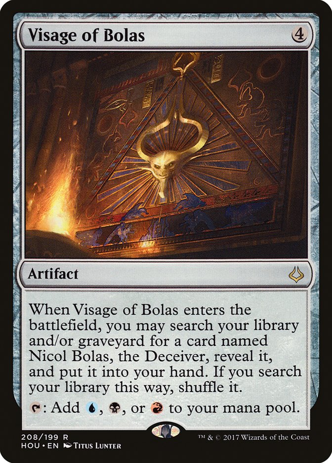Visage of Bolas [Hour of Devastation] (HOU 208)