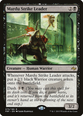 Mardu Strike Leader [Fate Reforged] (FRF 75)