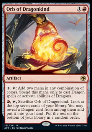 Orb of Dragonkind (Promo Pack) [Dungeons & Dragons: Adventures in the Forgotten Realms Promos] (PAFR 157)
