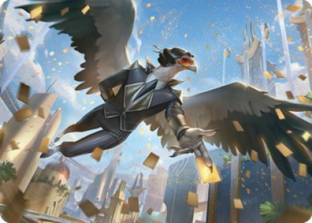 Skyboon Evangelist Art Card [Streets of New Capenna Art Series] (ASNC 51)