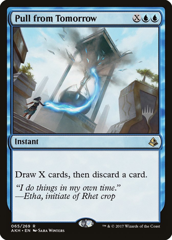 Pull from Tomorrow (Promo Pack) [Amonkhet Promos] (PAKH 65P)