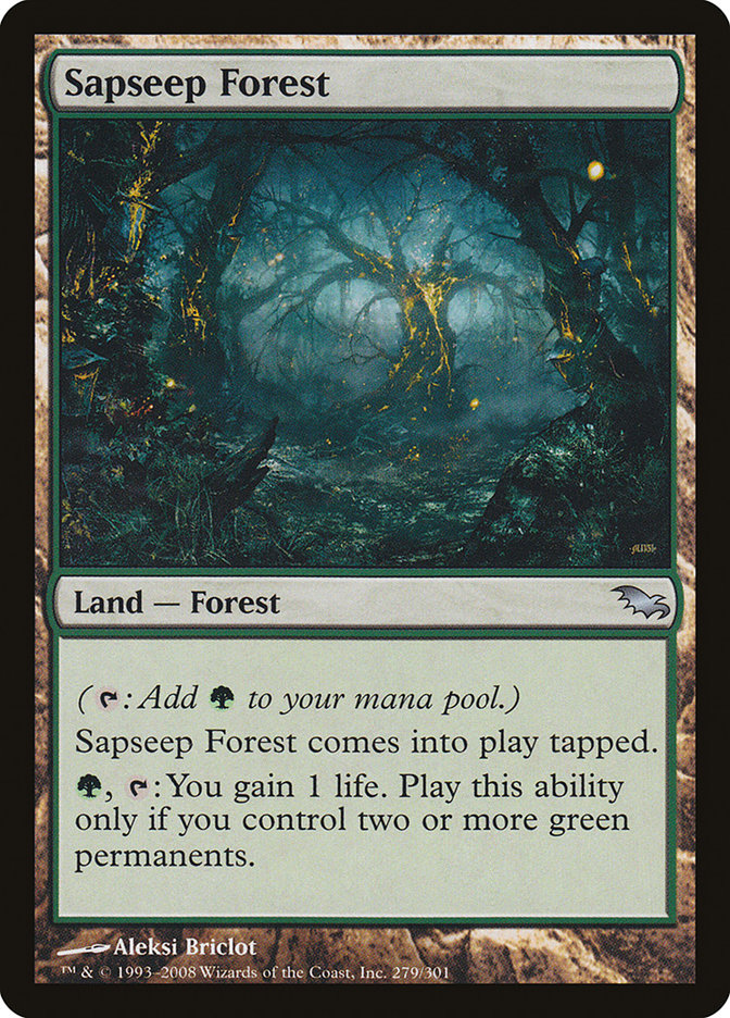 Sapseep Forest [Shadowmoor] (SHM 279)