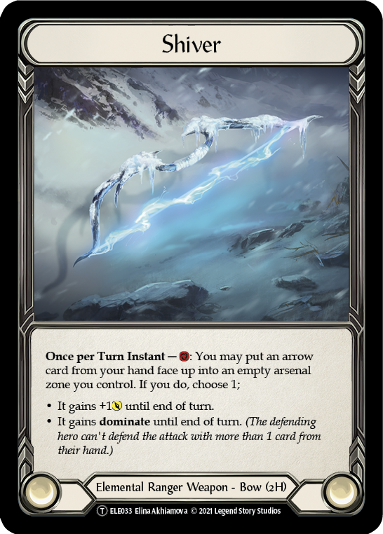 Embodiment of Earth // Shiver [U-ELE109] Unlimited Normal
