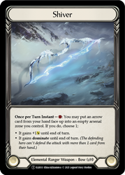 Embodiment of Earth // Shiver [U-ELE109] Unlimited Normal