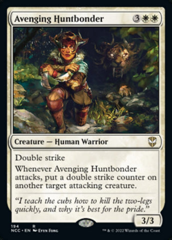 Avenging Huntbonder [Streets of New Capenna Commander] (NCC 194)