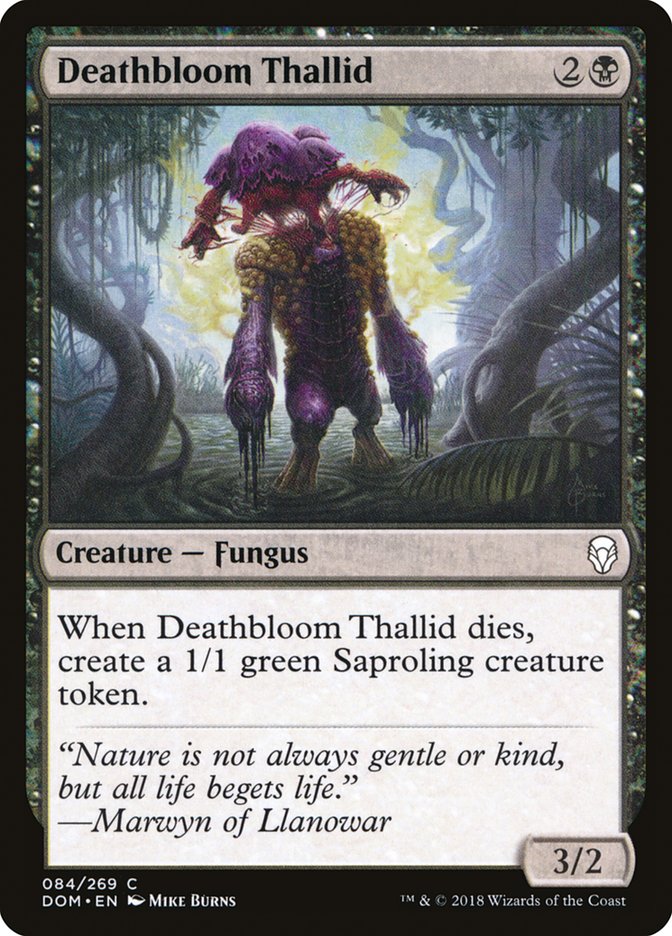 Deathbloom Thallid [Dominaria] (DOM 84)