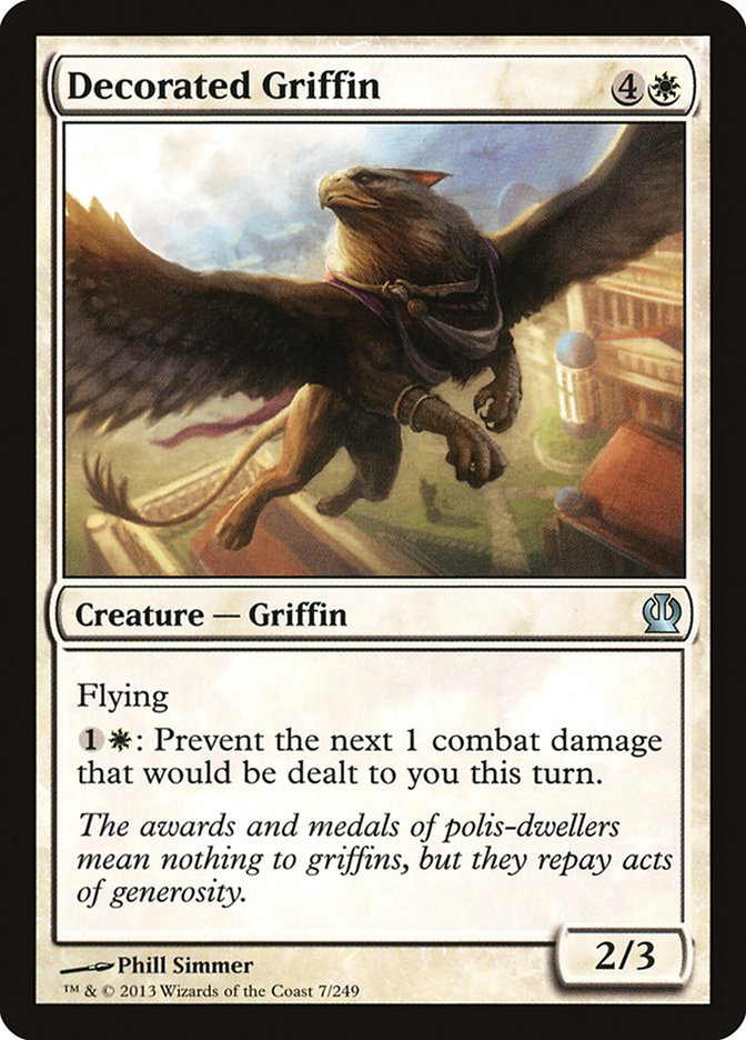 Decorated Griffin [Theros] (THS 7)