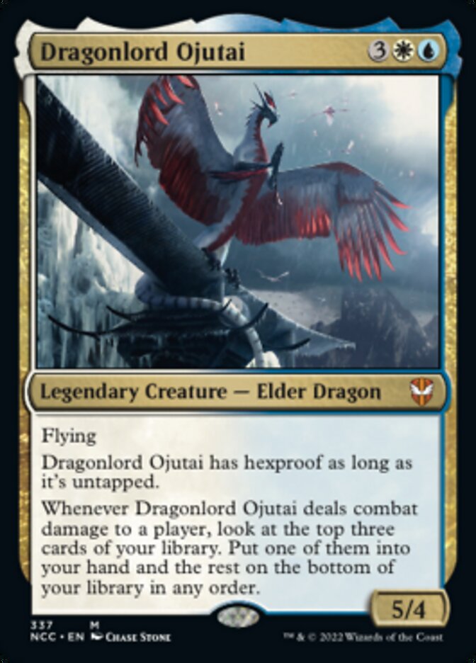 Dragonlord Ojutai [Streets of New Capenna Commander] (NCC 337)