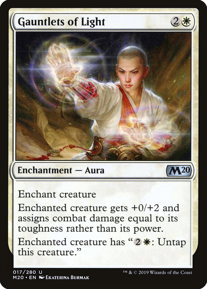 Gauntlets of Light [Core Set 2020] (M20 17)
