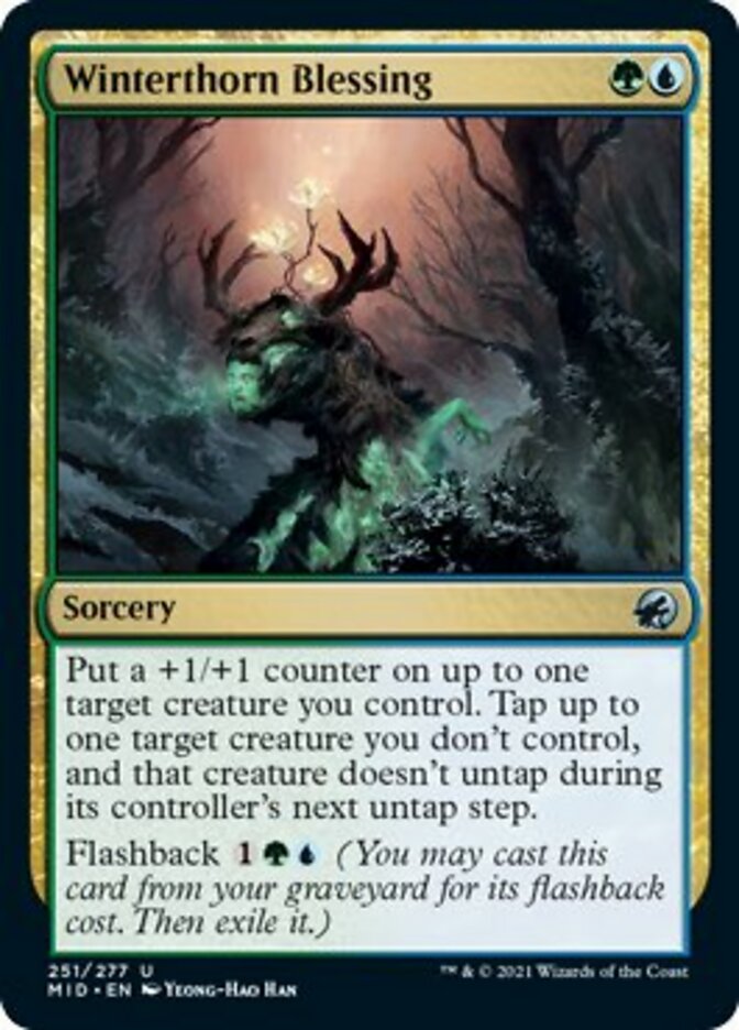 Winterthorn Blessing [Innistrad: Midnight Hunt] (MID 251)